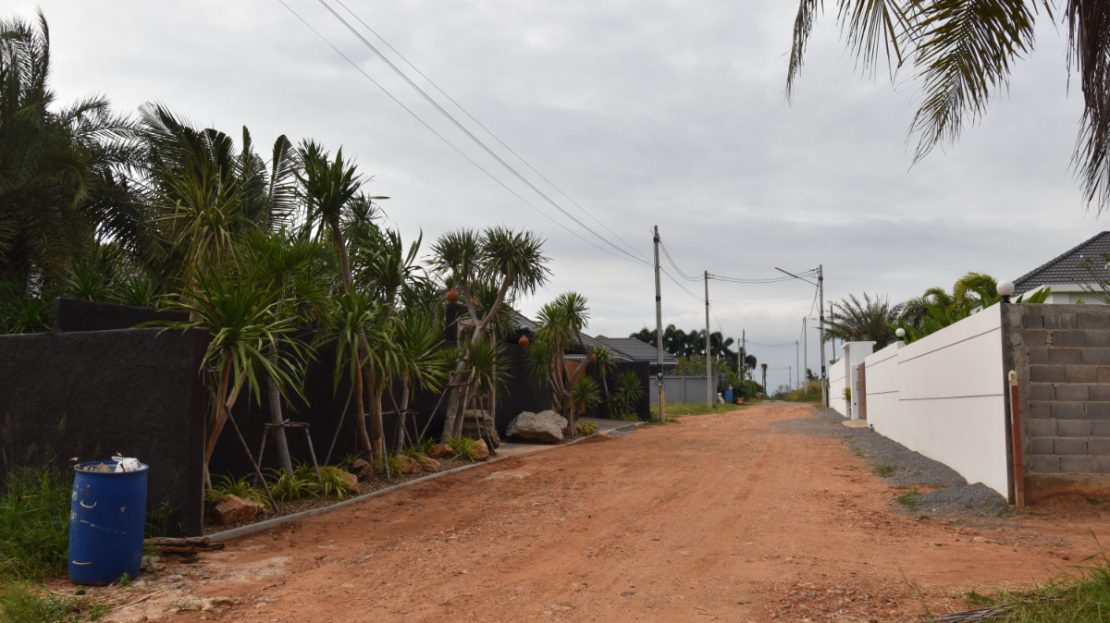 Perfect size land for sale entrance to land