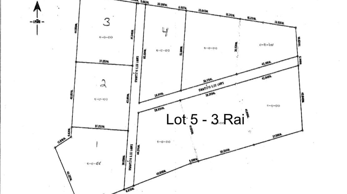 3 Rai Land for Sale in Pranburi