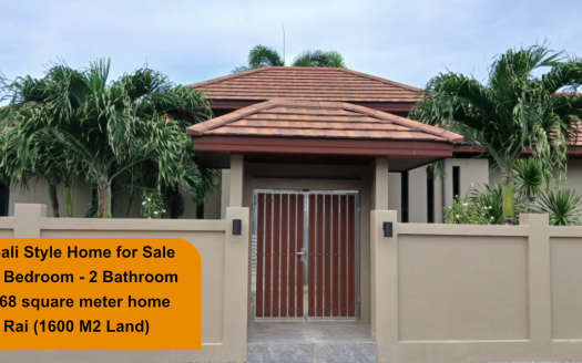 home for sale in Khao Kalok Video